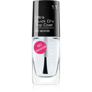 ARTDECO Nail Lacquer Ultra Quick Dry Top Coat top coat pentru unghii, pentru accelerarea uscării ojei - imagine 2